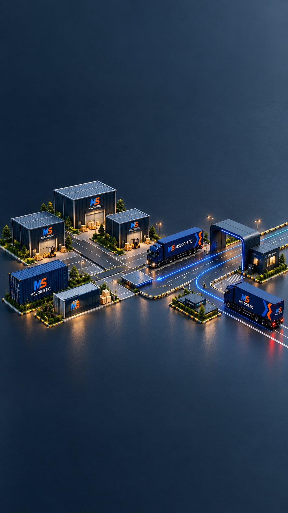 MS Logistic global logistics mobile